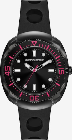 SKECHERS Analog Watch in Black: front