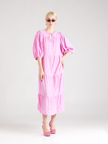 SAINT TROPEZ Платье 'Damaris' в Ярко-розовый