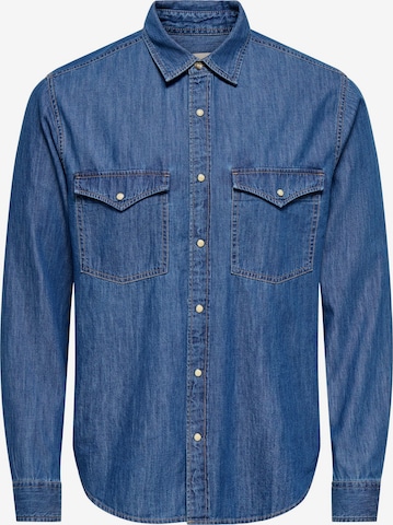 Only & Sons - Camisa 'ONSRAY' en azul: frente