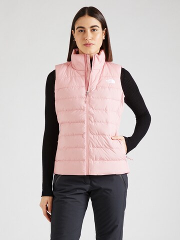 THE NORTH FACE Sportväst 'ACONCAGUA 3' i rosa: framsida