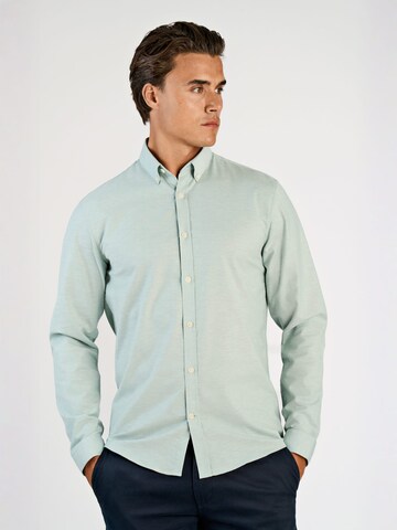 Regular fit Camicia di Lindbergh in verde