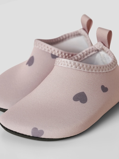 NAME IT Beach & Pool Shoes 'NMFZIPPA' in Pastel purple / Dark purple, Item view