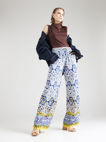 Wide Leg Pantalon Emily Van Den Bergh en bleu