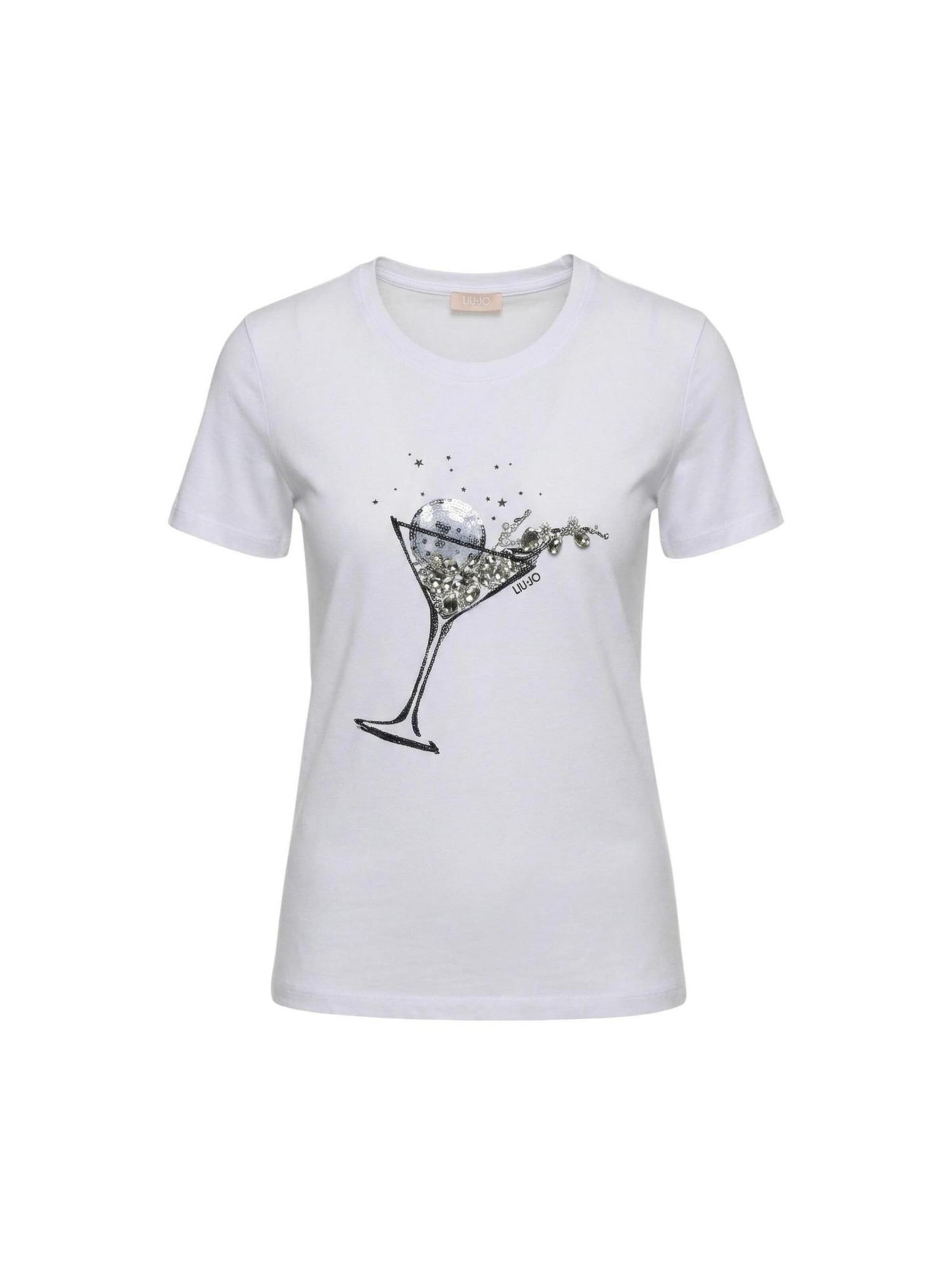 Top 'ECS MODA WA6237 JS923' di Liu Jo in bianco: frontale