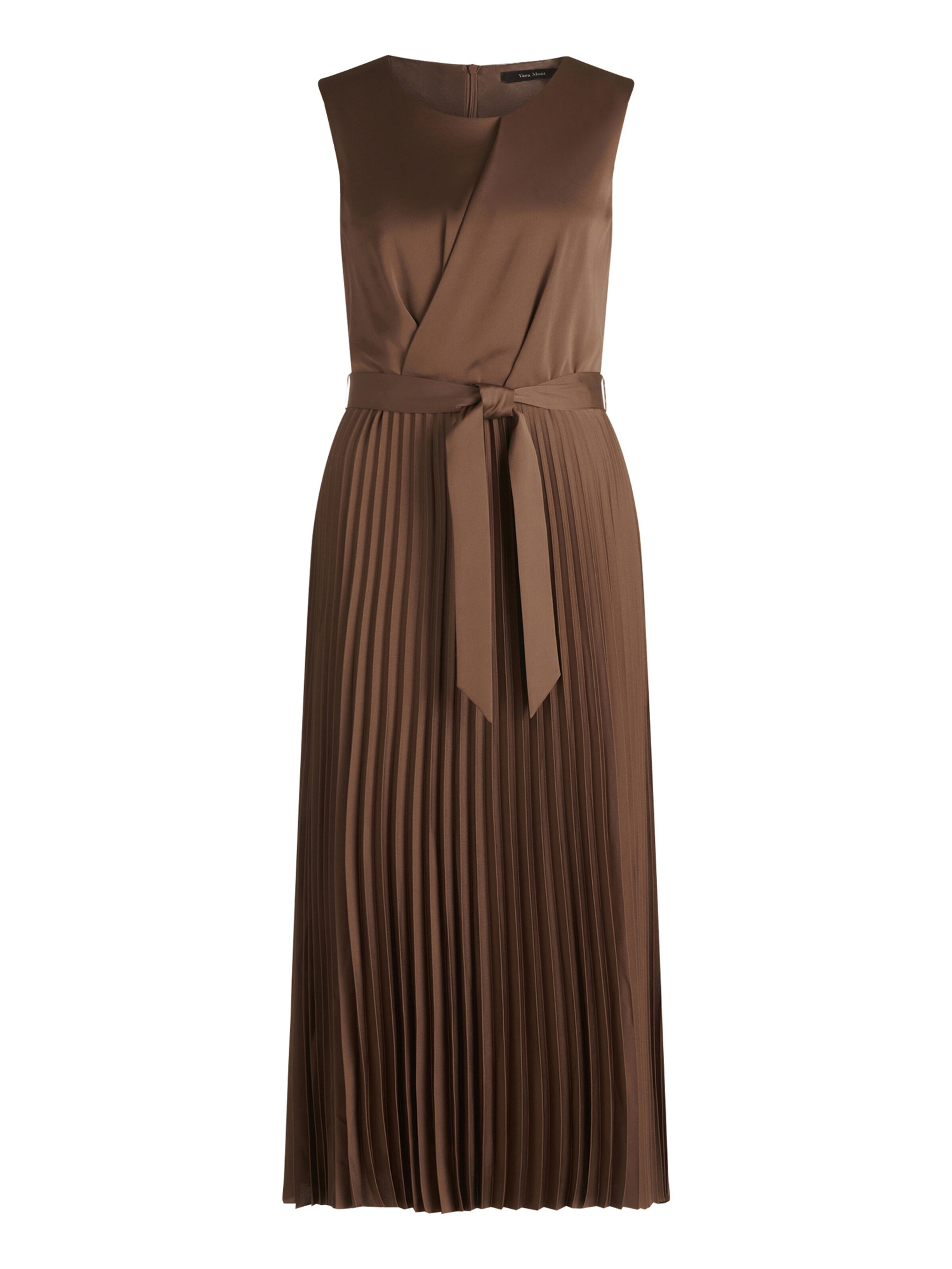 Vera Mont Robe en marron, Vue avec produit