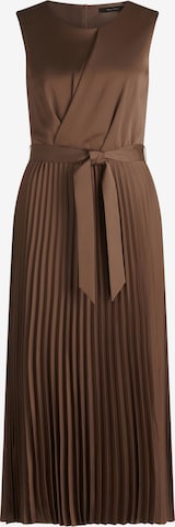 Robe Vera Mont en marron : devant