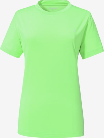 Schöffel Functioneel shirt 'Hochwanner' in Groen: voorkant