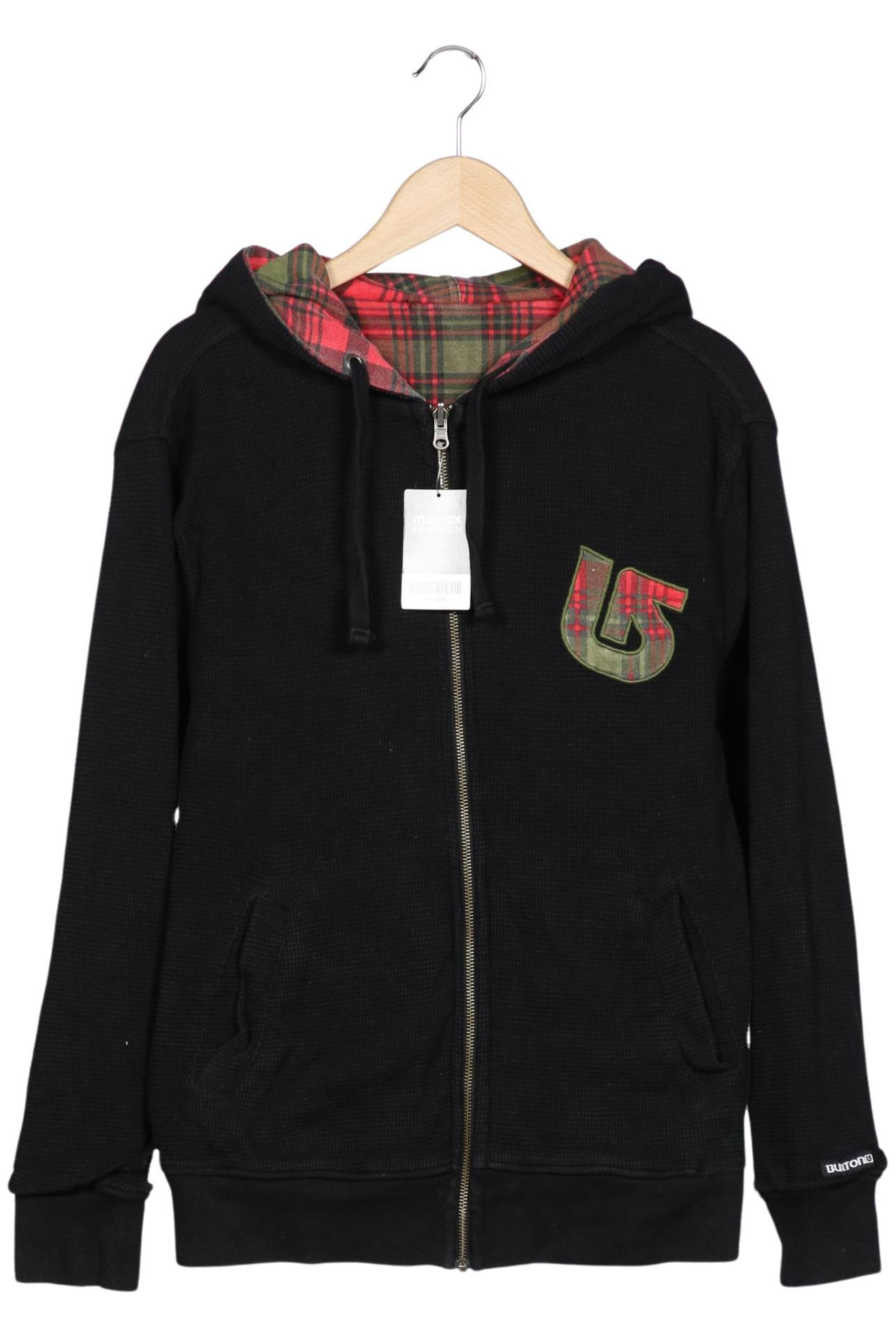 BURTON Sweatshirt & Zip-Up Hoodie in M in Black: front