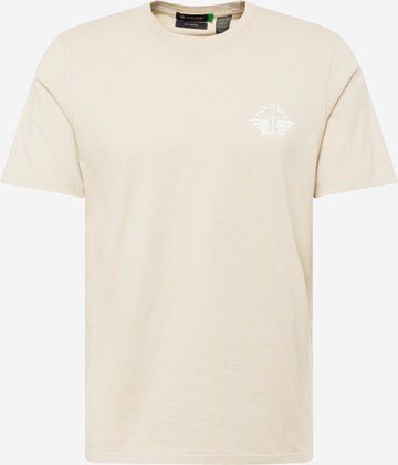 T-Shirt Dockers en beige : devant