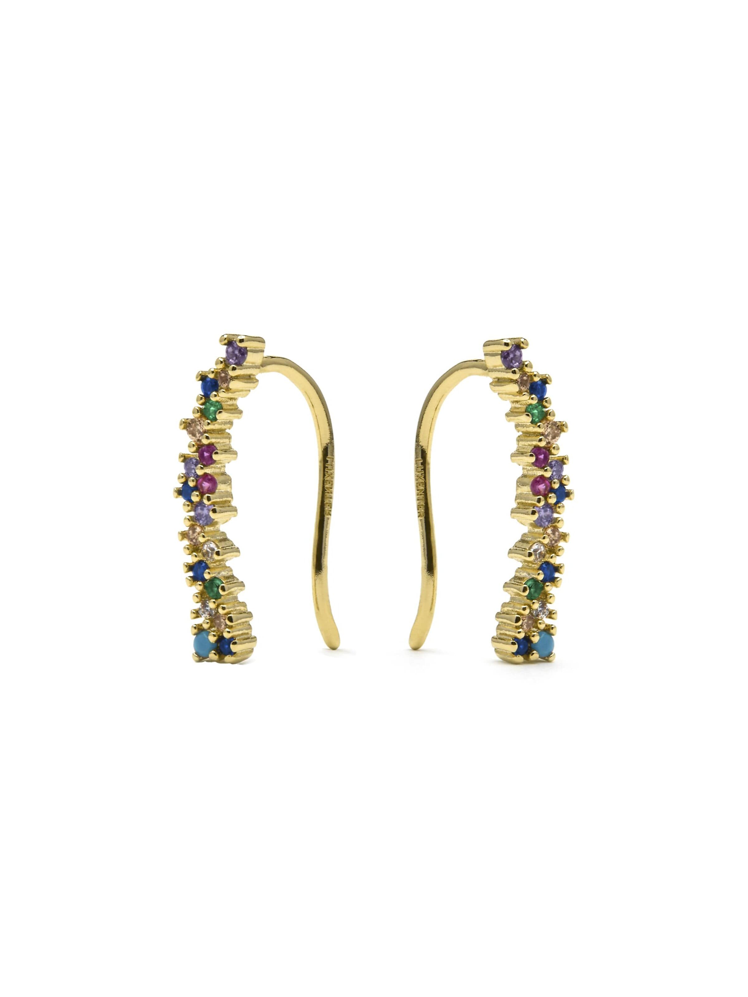 Luxenter Earrings 'Yionli' in Mixed colours: front