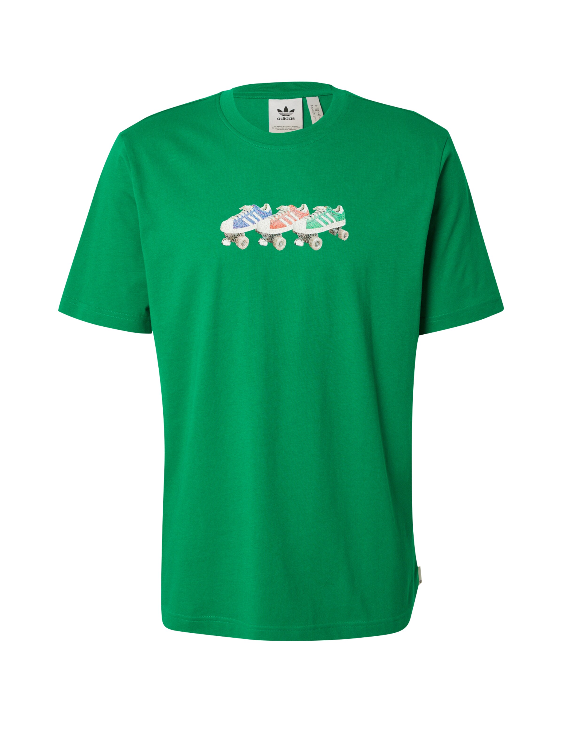 ADIDAS ORIGINALS Bluser & t-shirts 'ROLLER' i grøn: forside