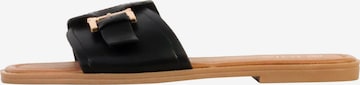 Joia - Sandalias 'Flache Sandalen zum Hineinschlüpfen' en negro: frente