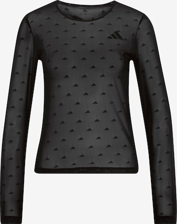 ADIDAS PERFORMANCE Funkcionalna majica 'PWR ESS' | črna barva: sprednja stran
