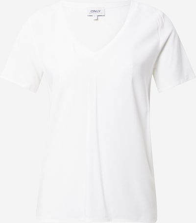 ONLY T-shirt 'Merle' en blanc naturel, Vue avec produit