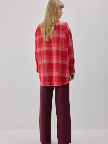 T-shirt 'Lumberships Shirt' Touché Privé en rouge