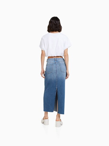 Bershka Skirt in Blue