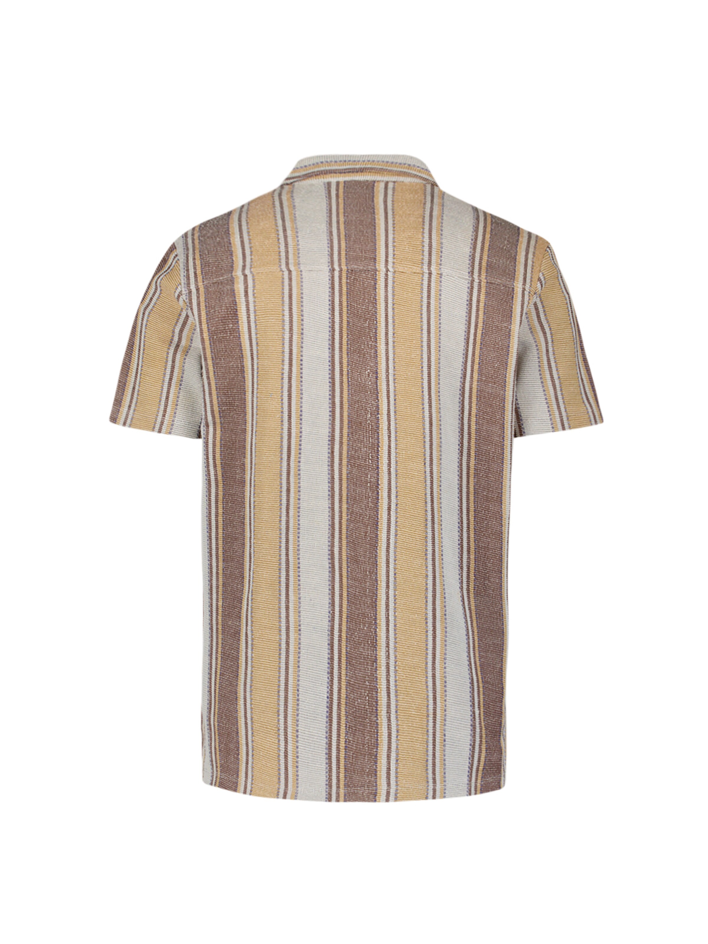 No Excess Regular fit Button Up Shirt in Yellow