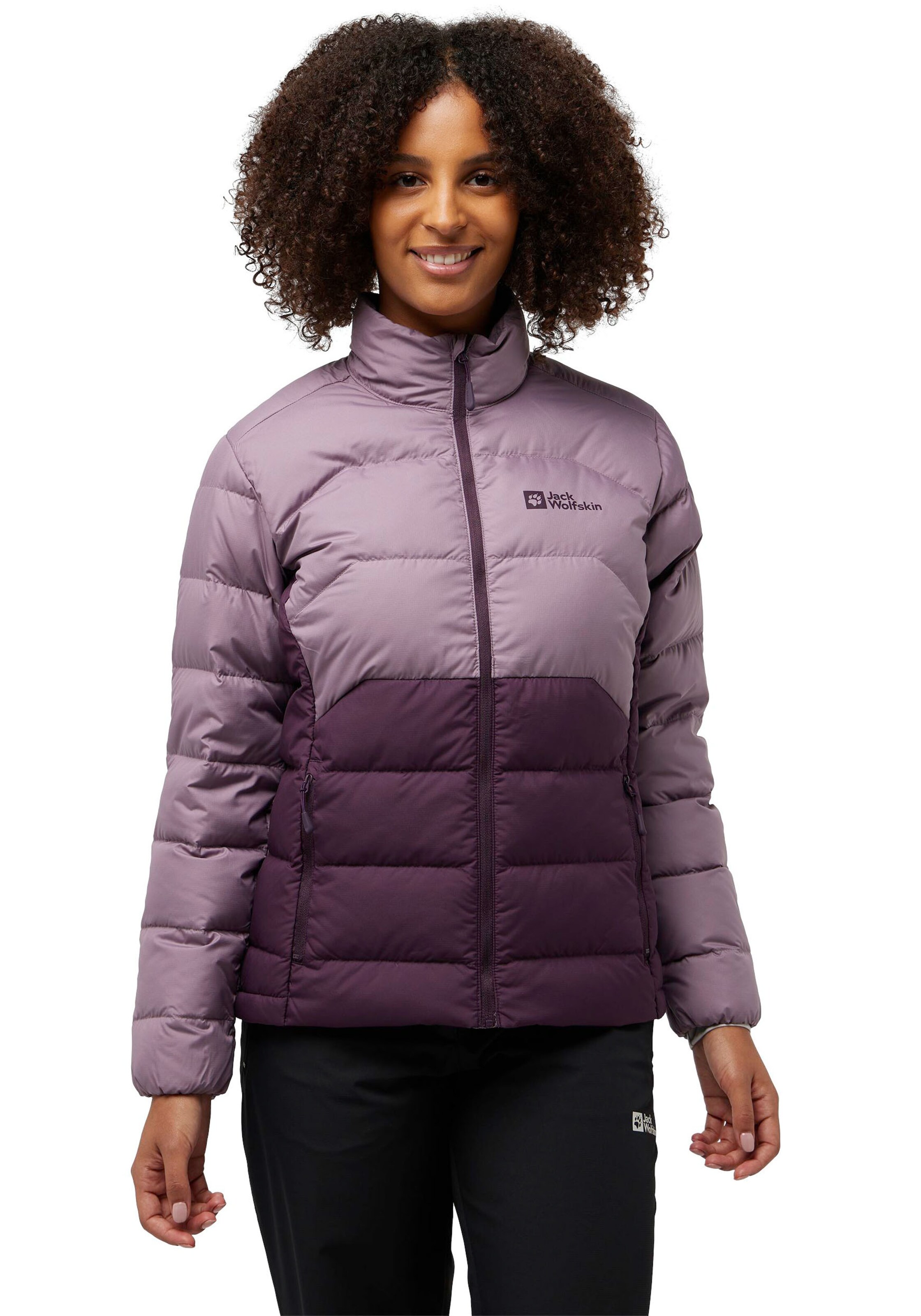 JACK WOLFSKIN Outdoor Jacket in Purple: front