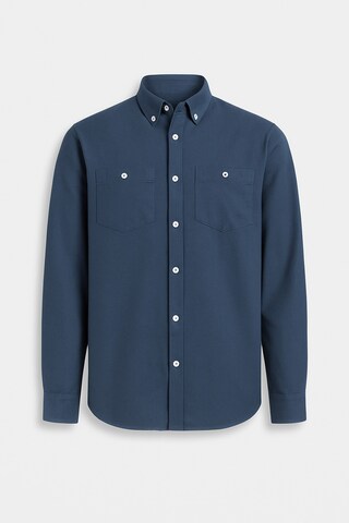 Ombre Regular fit Overhemd in Blauw