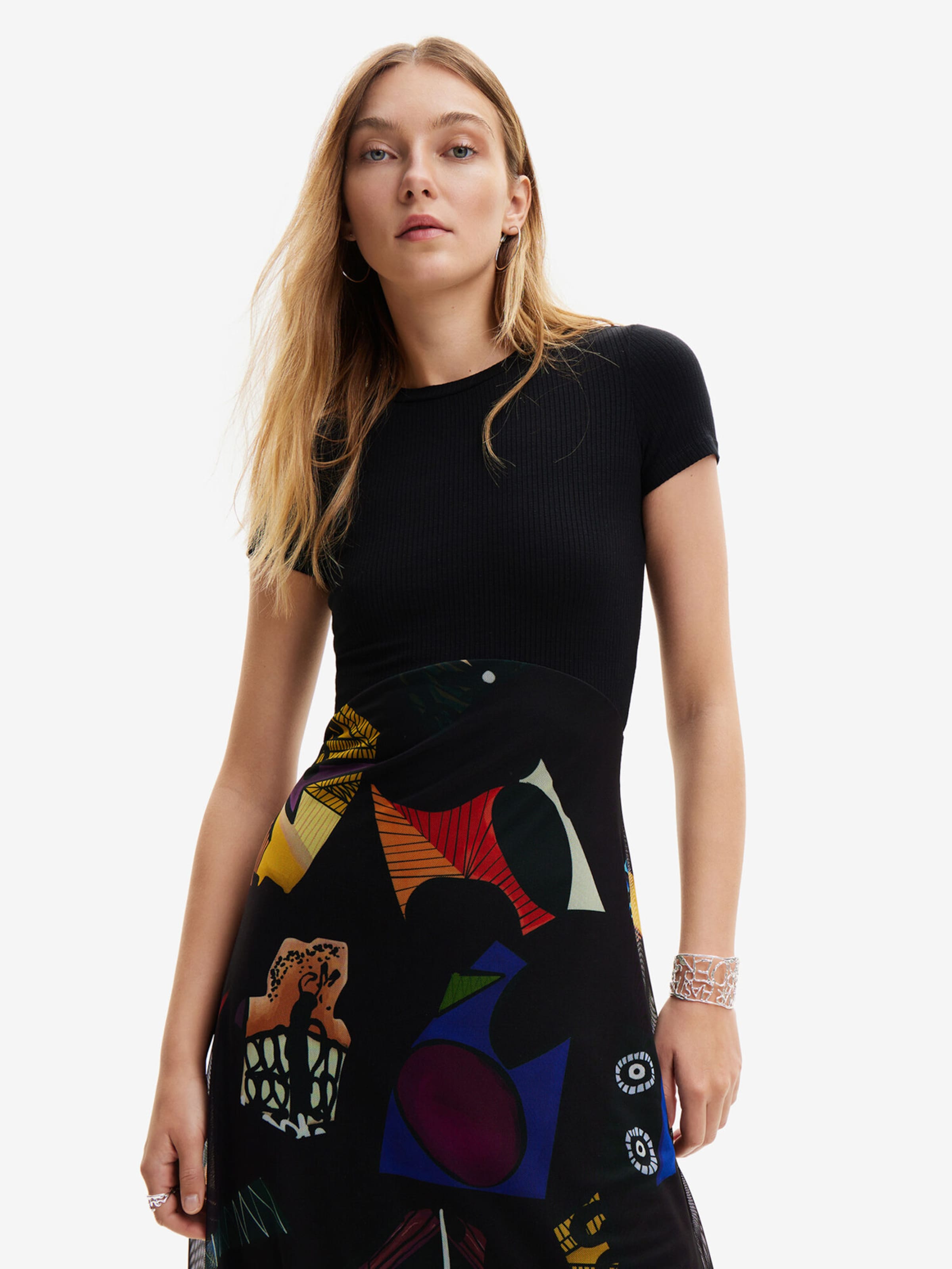 Robe Desigual en Noir ABOUT YOU