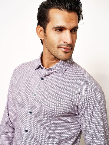 DESOTO Slim fit Button Up Shirt 'Kent' in Blue