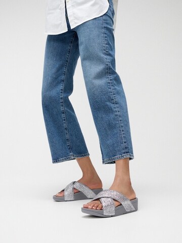 FitFlop Pantolette in Silber
