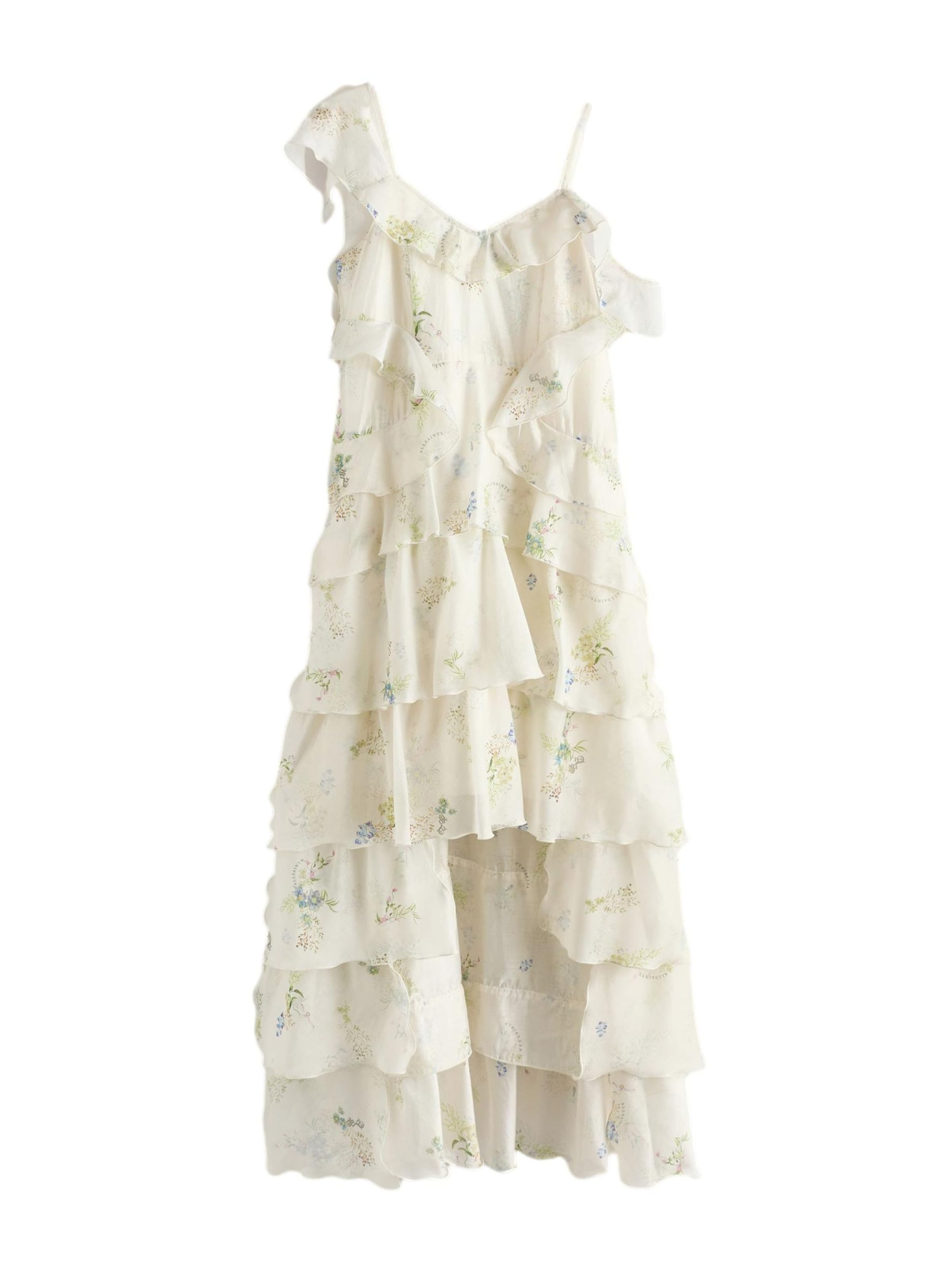 smALLSAINTS Jurk 'Sienna' in Beige: voorkant