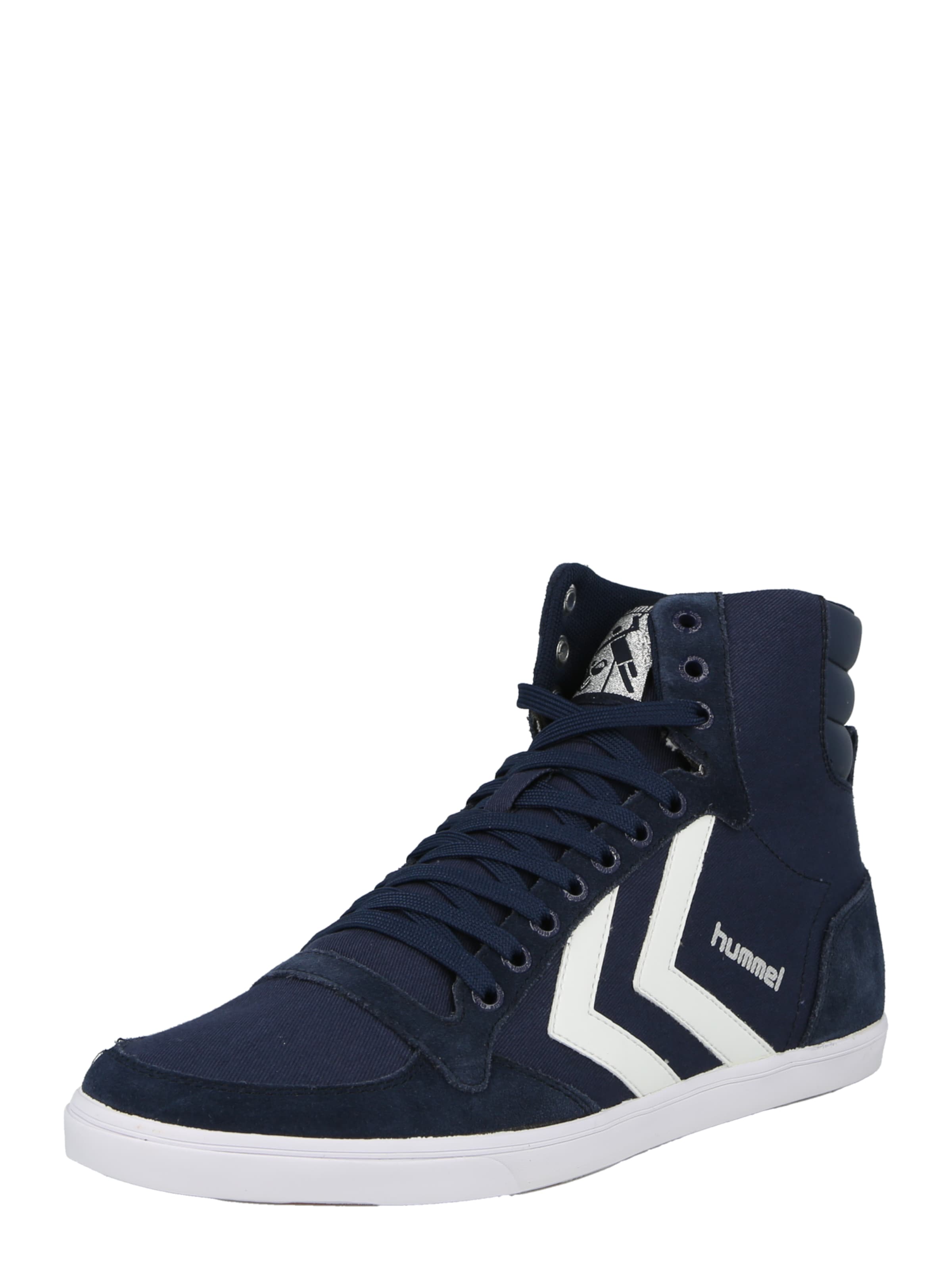 Sneaker bassa 'Slimmer Stadil' di Hummel in blu: frontale