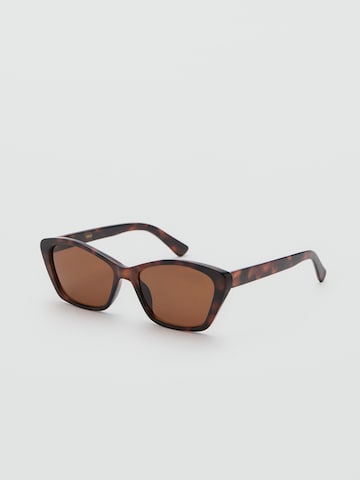 Lunettes de soleil 'DENIS' MANGO en marron : devant