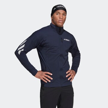 ADIDAS TERREX Sportjacke in Blau: predná strana