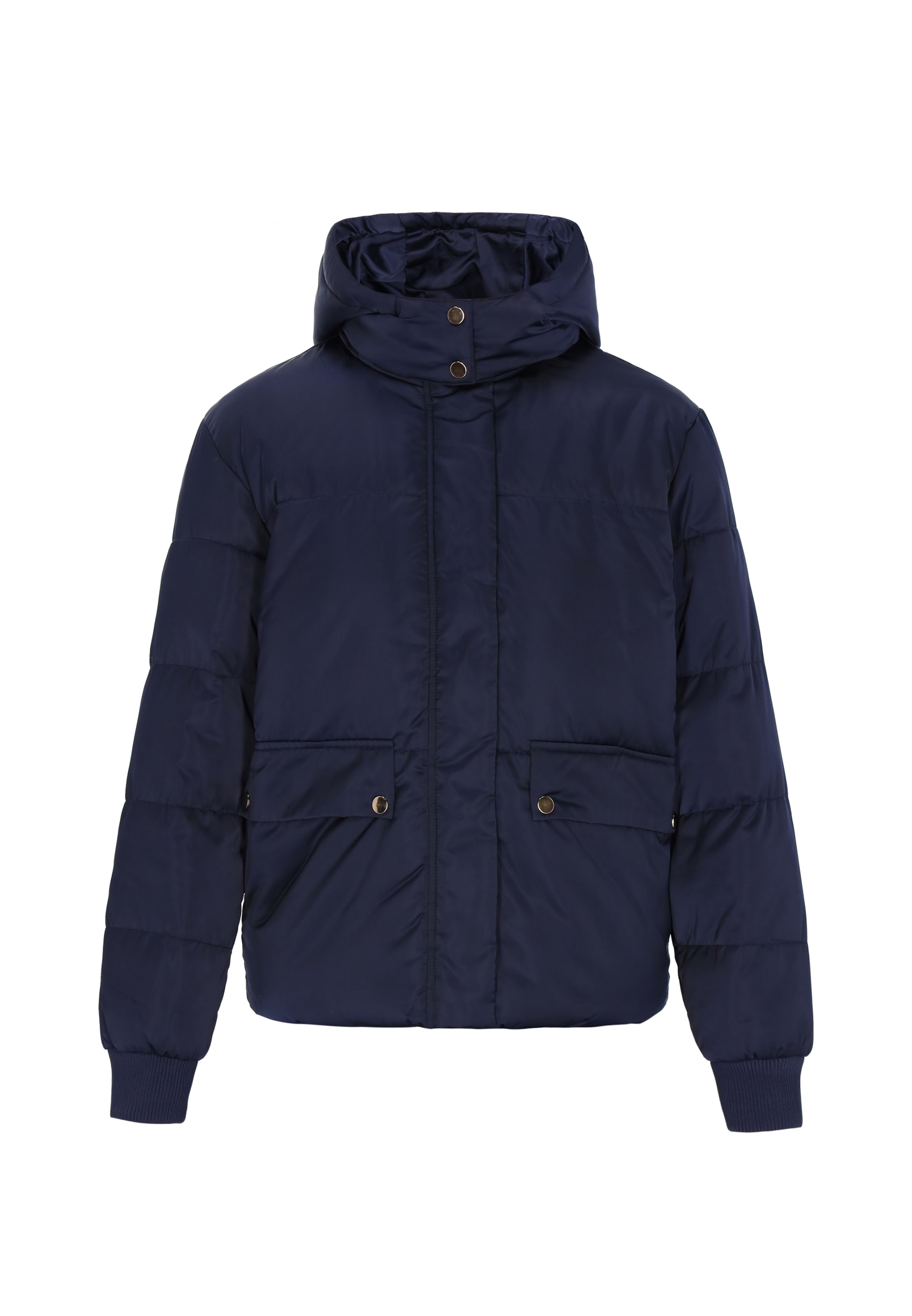 faina - Casaco de inverno em azul: frente