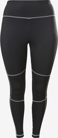 Reebok Skinny Spodnie sportowe w kolorze czarny