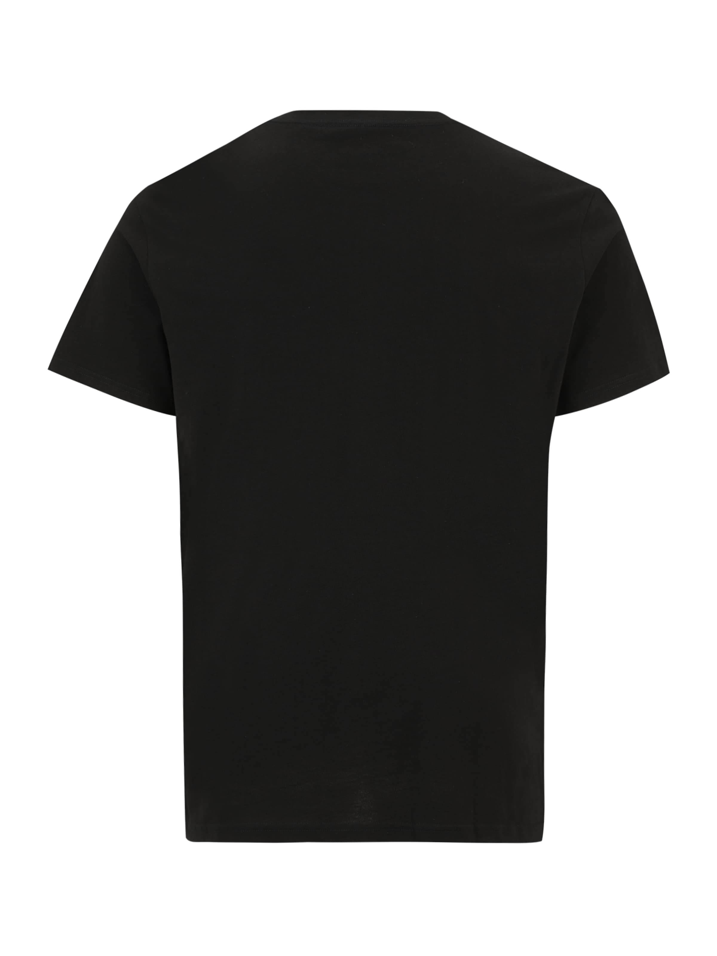 Jack & Jones Plus - Camiseta 'JJESOHO' en negro