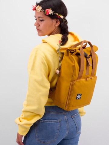 Manufaktur13 Backpack 'Mini Roll-Top DayPack' in Yellow