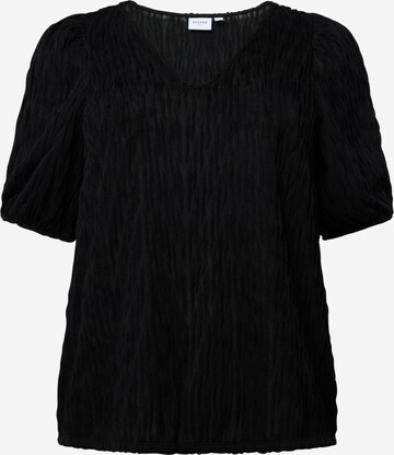 Camicia da donna di EVOKED in nero: frontale