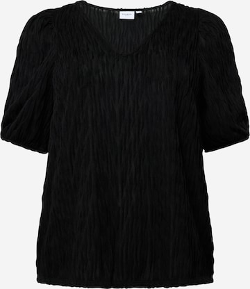 EVOKED - Blusa em preto: frente