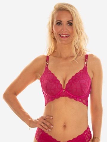 Invisible Soutien-gorge 'Mekika' SugarShape en rose : devant