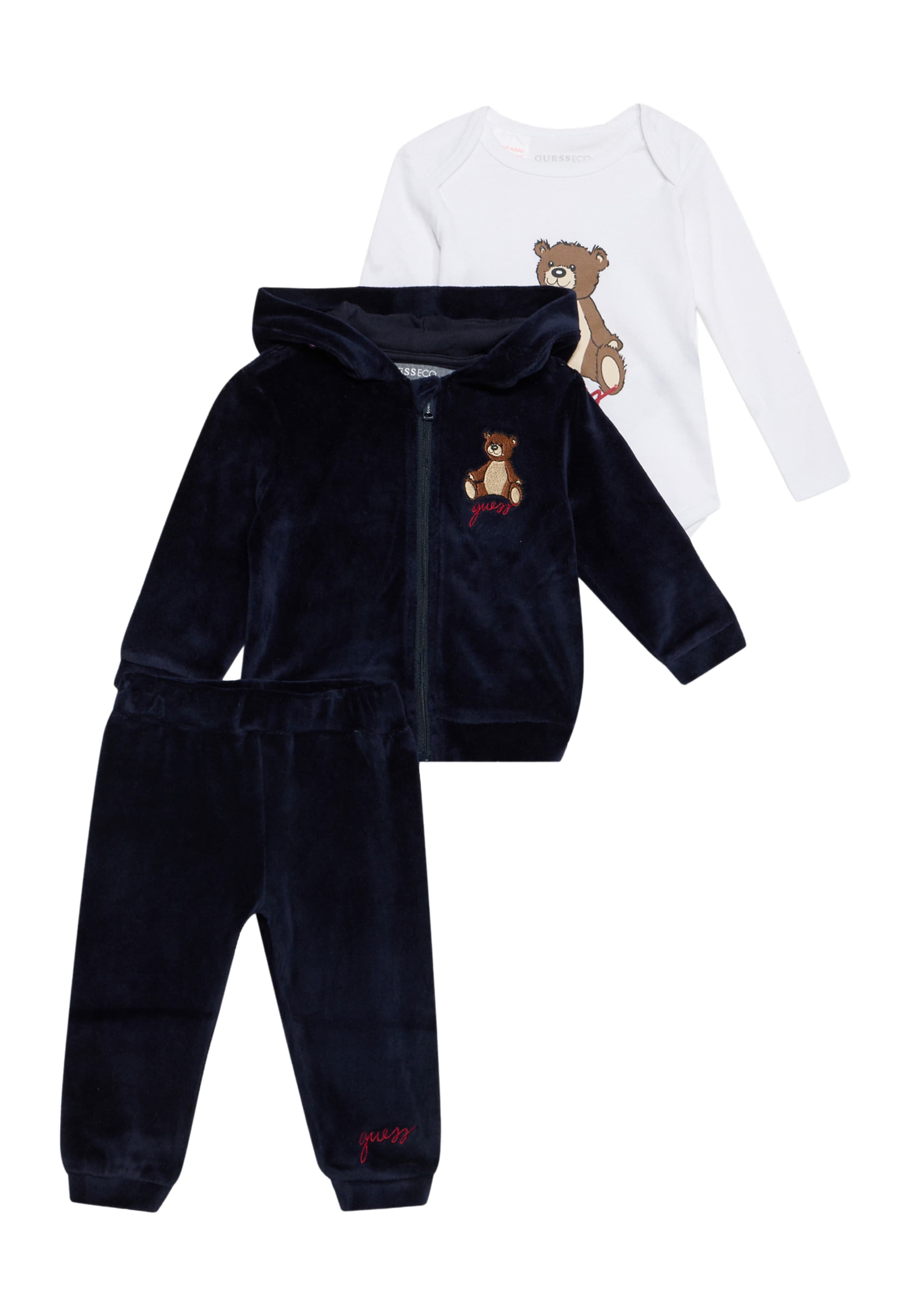 GUESS - Conjunto en azul: frente