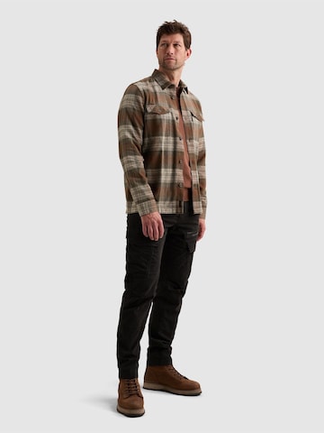 PME Legend Regular Broek 'Nordrop tapered fit cargo pants' in Zwart