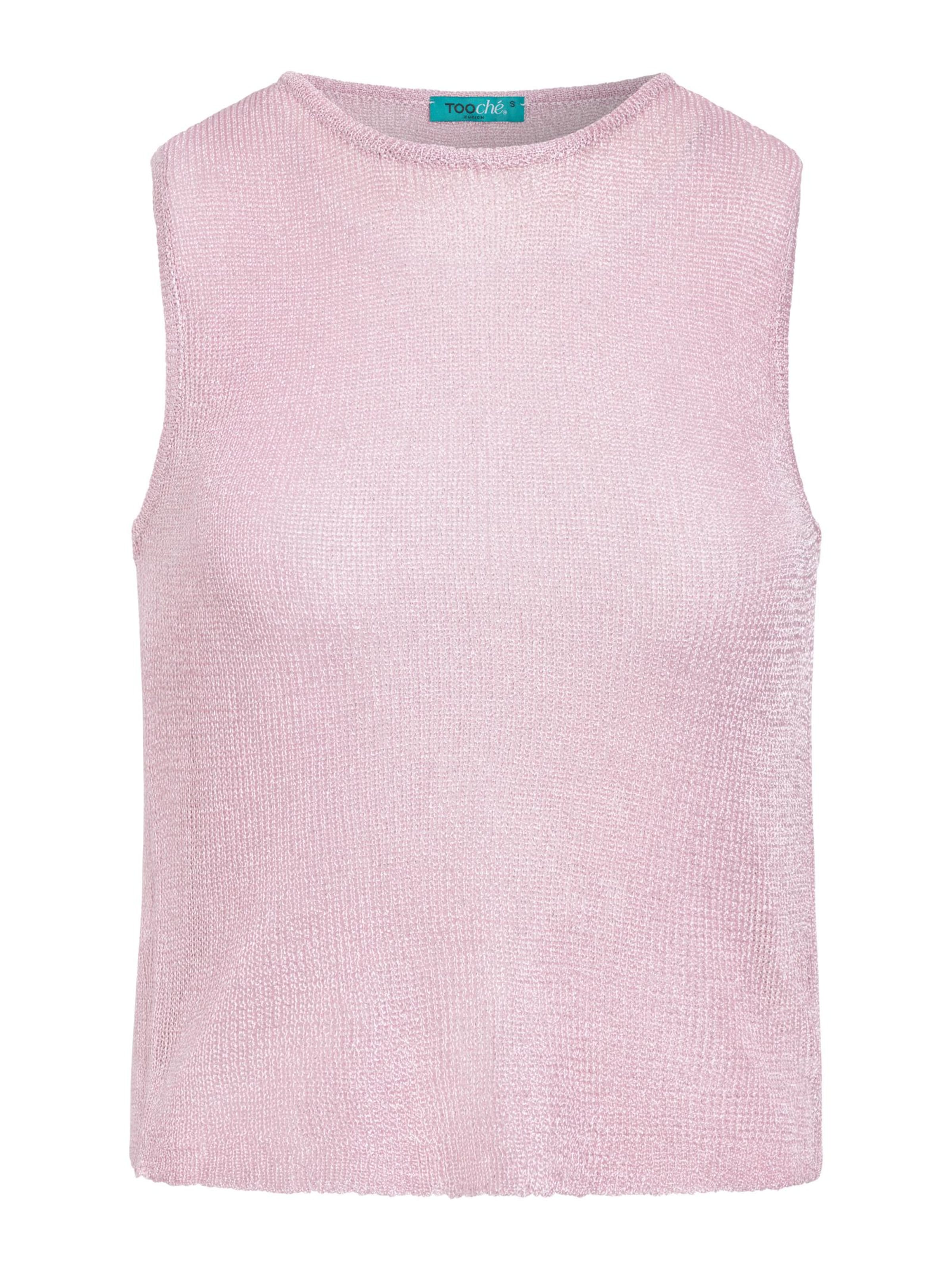 TOOche Top 'Netz' in Pink: front