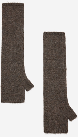 MANGO Hand warmers 'SIMON3' in Brown: front