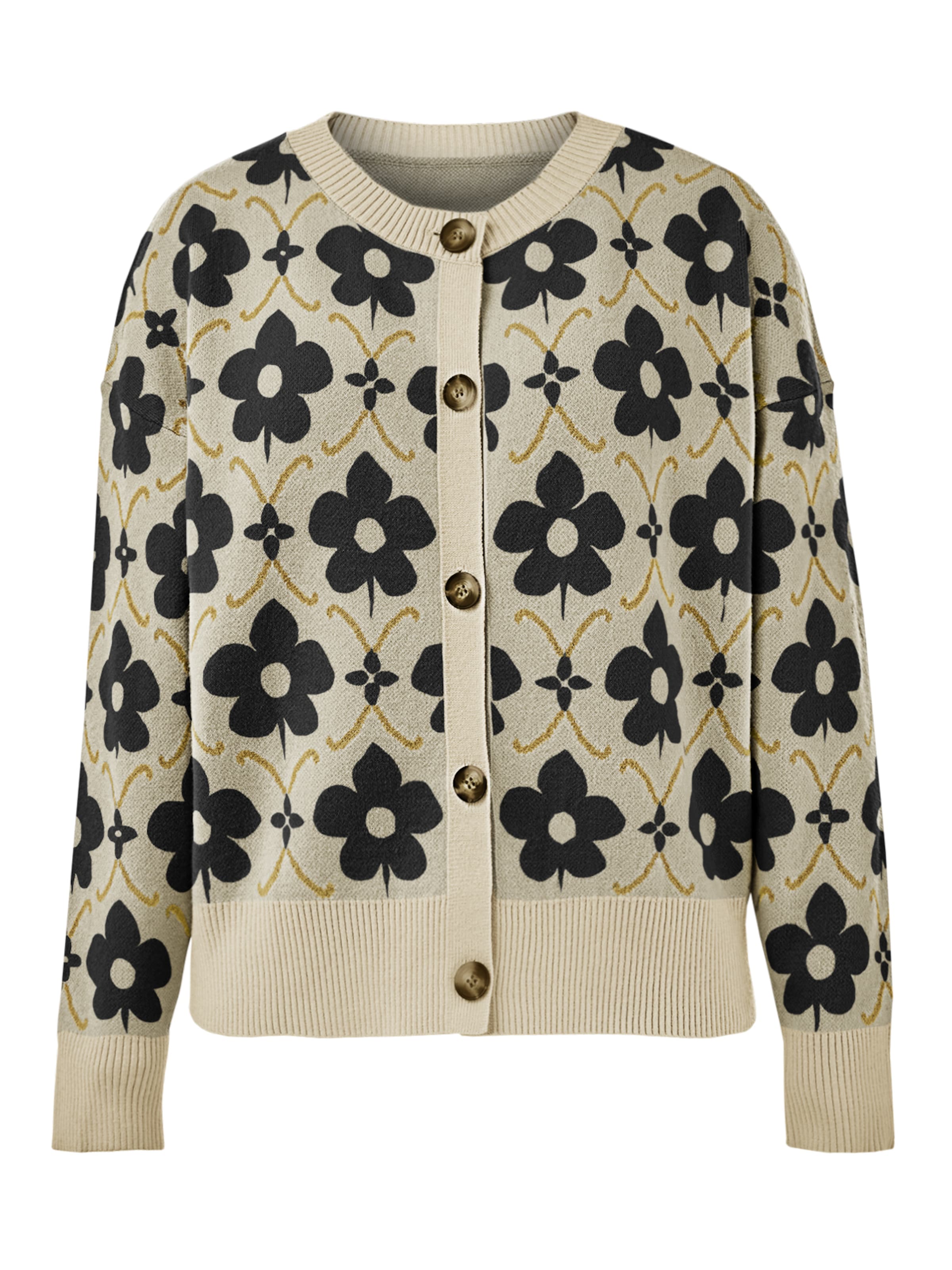 Imily Bela - Cárdigan en beige: frente