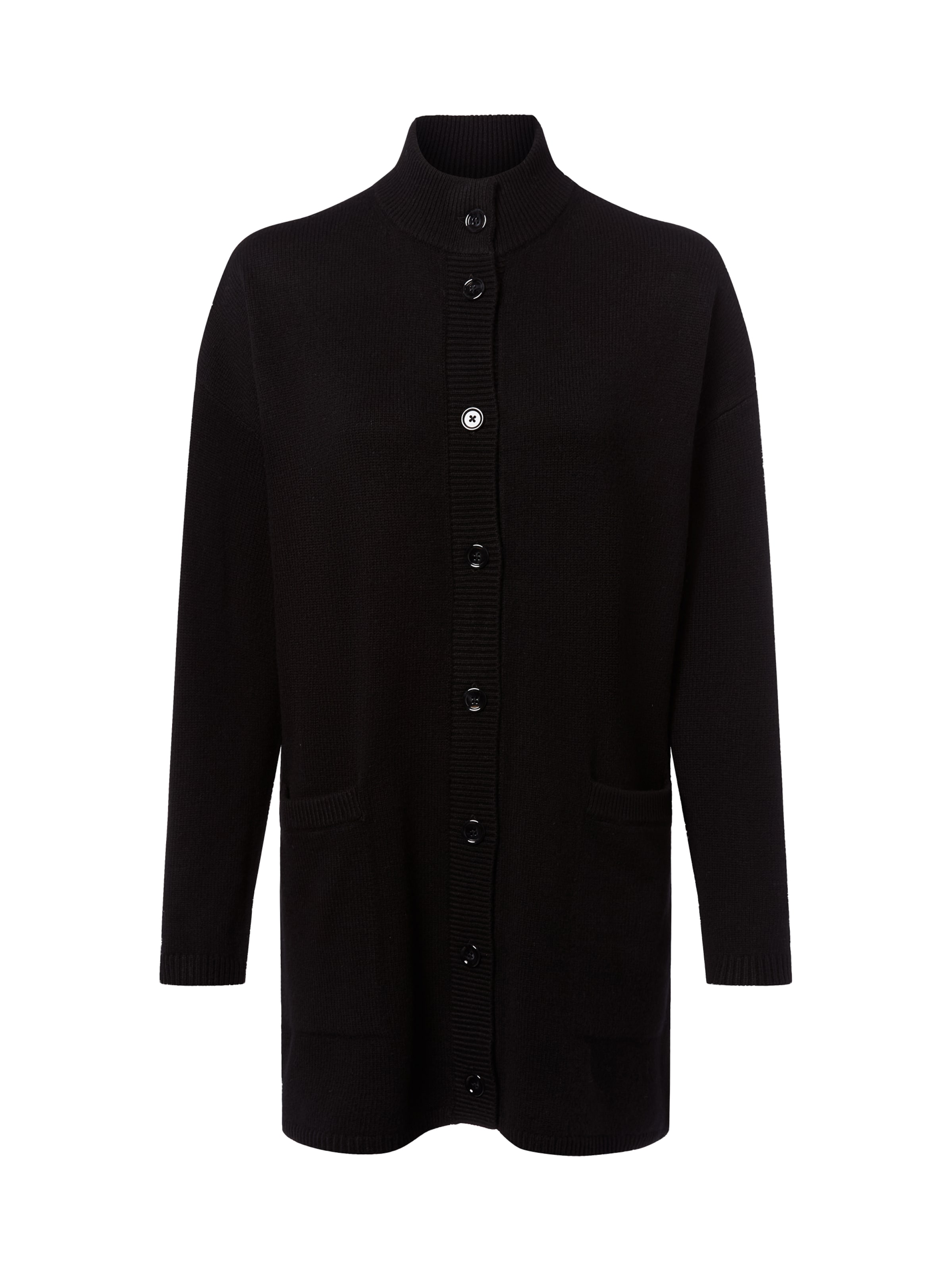 Franco Callegari Gebreid vest in Blauw: voorkant