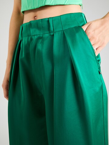 SCOTCH & SODA Voľný strih Plisované nohavice 'Faye' - Zelená