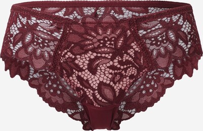 Hunkemöller Slip 'Shiloh' en lie de vin, Vue avec produit
