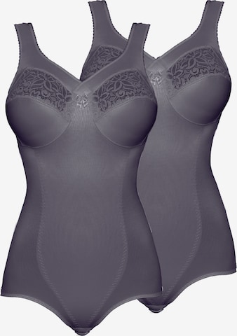 SUSA Corsage 'Basic' in Grey: front