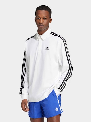 ADIDAS ORIGINALS Футболка 'Adicolor' в Белый: спереди