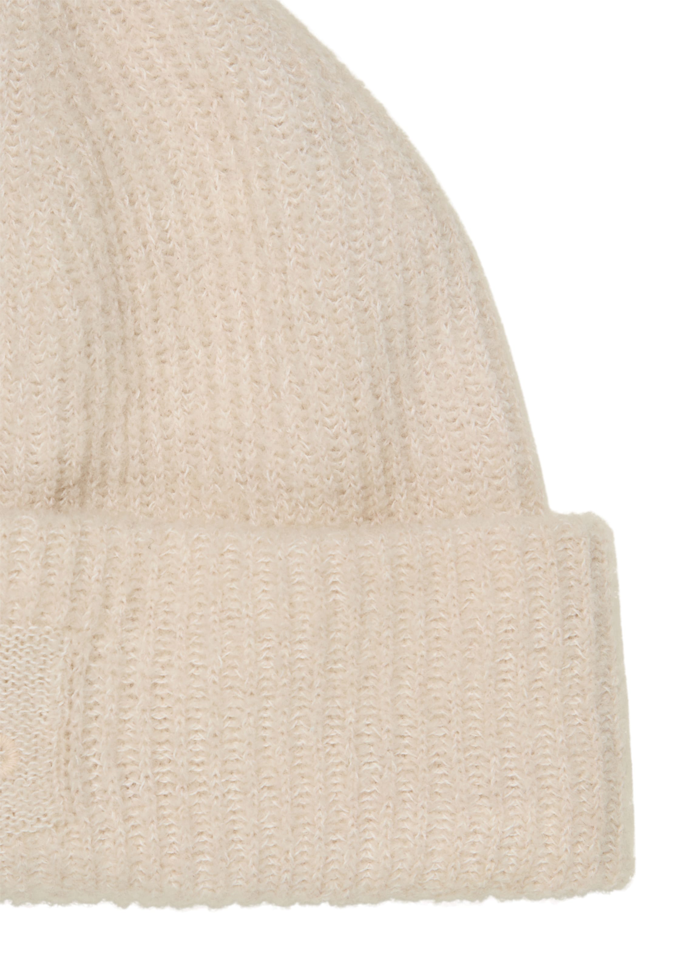 Marc O'Polo Beanie in Beige: front