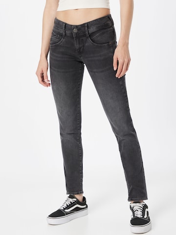 Herrlicher Slimfit Jeans 'Gila' i grå: forside