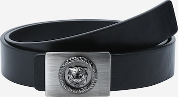 Ceinture Just Cavalli en noir : devant